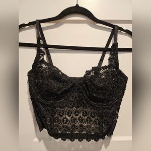 Bebe Corset Bra Top - Small